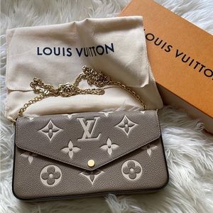 Louis Vuitton Felicie bicolor